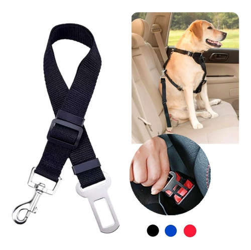 Cinturón De Seguridad Para Perros Mascotas Regulable