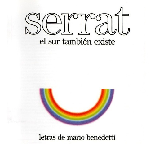 Serrat*  El Sur También Existe Cd Argentina [nuevo]