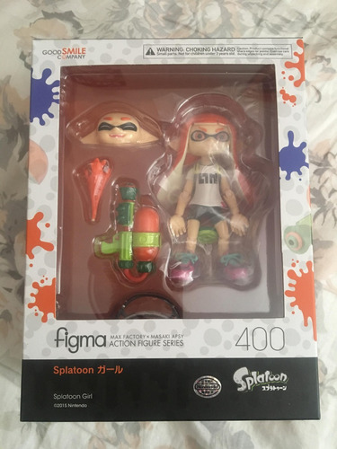 Figma 400 Splatoon Girl Nintendo Original