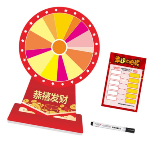 Ruleta De Mesa Con Premio De 12 Pulgadas Para Multicolor B