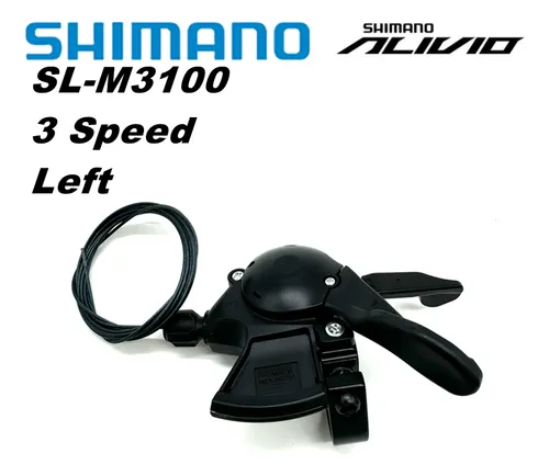 Palanca De Cambios Shimano Alivio M3100 Sl-m3100-l De 3 Velo