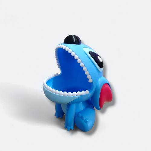 Pochoclera Stitch Disney Original Snack Balde Palomitas Cine Celeste