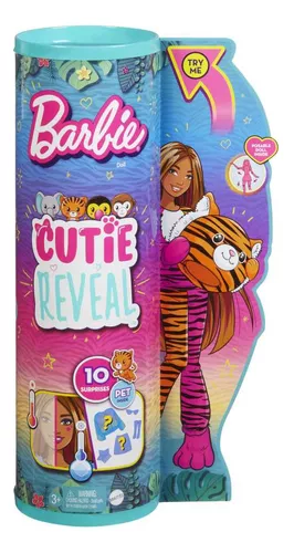 Barbie Cutie Reveal Boneca Série Selva Item Sortido – 1 Unidade - RioMar  Recife Online