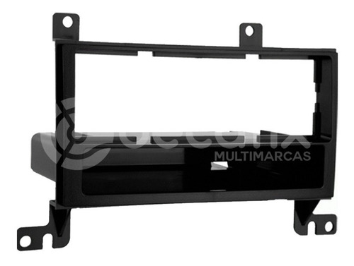 Imagen 2 de 2 de Adaptador 1 Din Hyundai Santa Fe Silver 2007/12