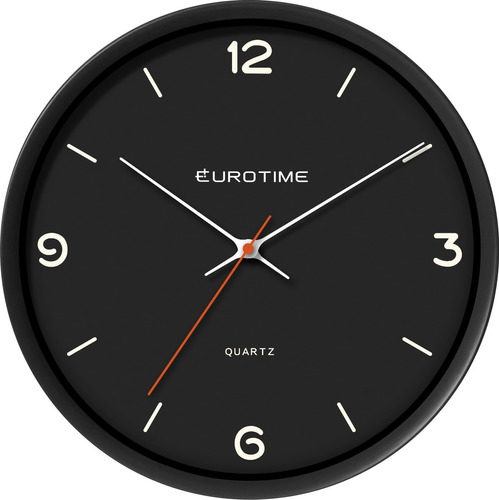 Reloj De Pared Eurotime 29/1777-10 Negro 31 Cm Watchcenter
