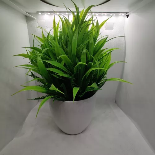 Planta Artificial Pequeña Con Maceta Chuncao