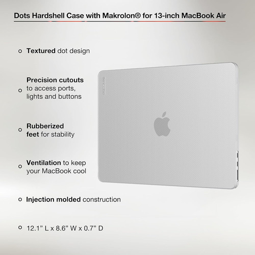 Incase Dots Hardshell Macbook Air 13 Case Makrolon®