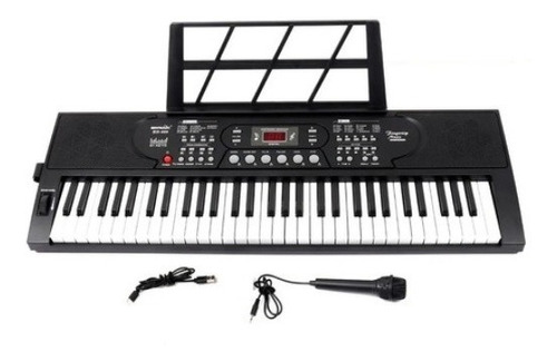 Teclado 61 Teclas Piano Mls 6639 Teclado Musical