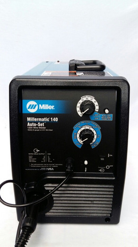 Soldadora Miller 140 Mig Auto-set Microalambre No Lincoln (Usado)