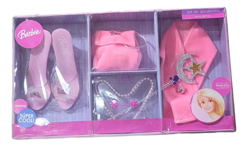 Set Barbie Accesorios Disfraz Miniplay Jretro