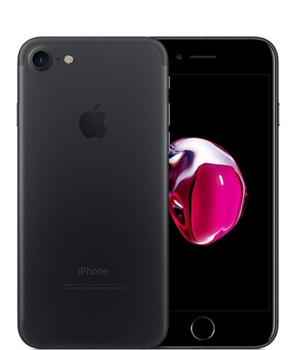 iPhone 7 32gb Preto Fosco Matte Lacrado 1 Ano Garantia Novo