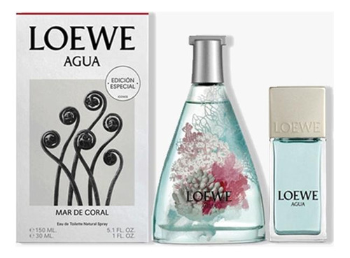 Set Estuche Loewe Agua Mar De Coral Edt 150ml Unisex