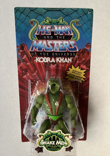 Masters Of The Universe Origins Krobra Khan Mattel 2022 (Usado)