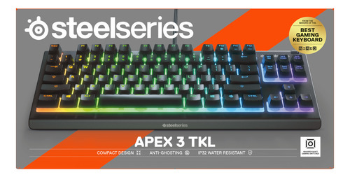 Teclado Apex 3 Tkl Negro Inglés Us