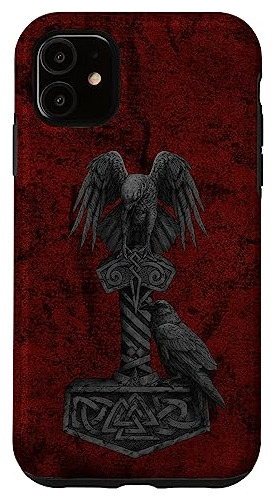 Funda Para iPhone 11 Viking Norse Mythology Plastico - 1