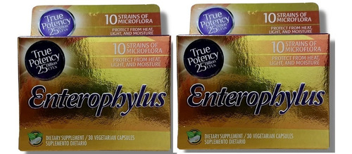 2 Enterophylus 30cap Probiotico - Unidad a $111900