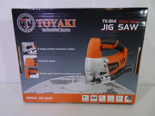 Sierra Caladora 650w Toyaki Tk-814