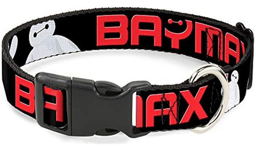 Collar De Perro Con Hebilla Con Clip De Plastico Baymax Pla