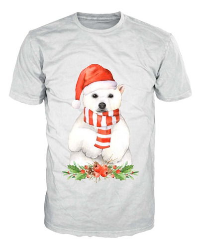 Camiseta Navidad Christmas Oso Polar El Regalo Perfecto