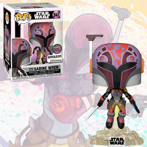 Funko Pop Star Wars Sabine Wren W/ Darksaber - Exclusivo 547