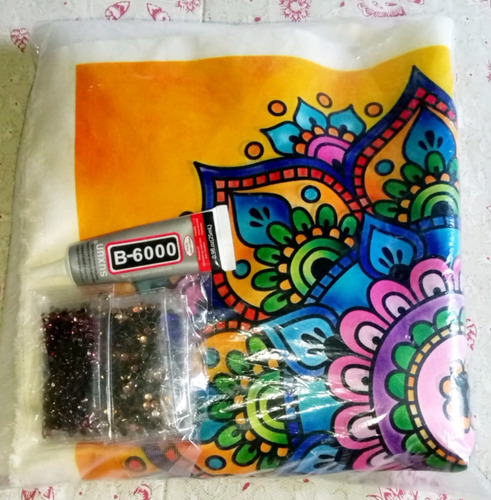 Kit Decorativo Mandala Cojín Cuadro