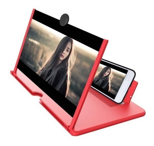 Ampliador De Pantalla 3d Tipo Lupa Para Celular Soporte Cine