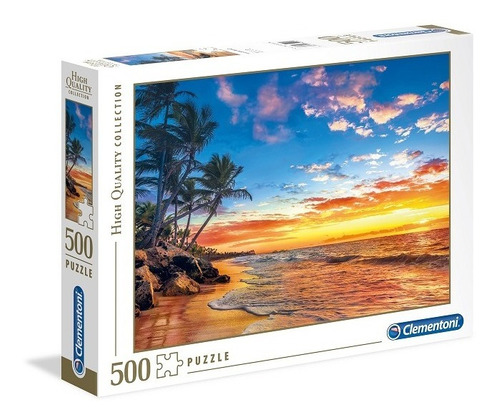 Paradise Beach - Clementoni Puzzle X 500 Pzas. - 35058