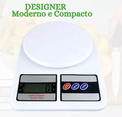 Balança Digital De Precisão Cozinha 10kg Nutrição E Dieta