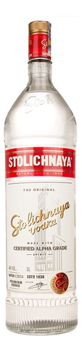 Vodka Stolichnaya 3 Litros