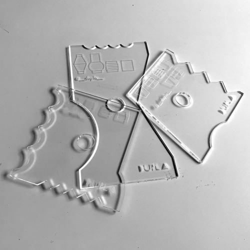 Imagem 7 de 9 de Ferramentas Para Modelar Argila No Torno - Kit C/ 3 Modelos