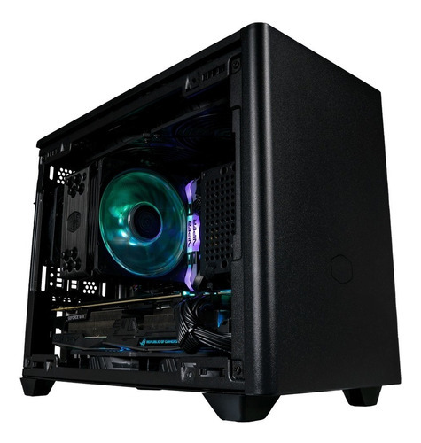 Gabinete Cooler Master Masterbox Nr200 Mini Itx Color Negro