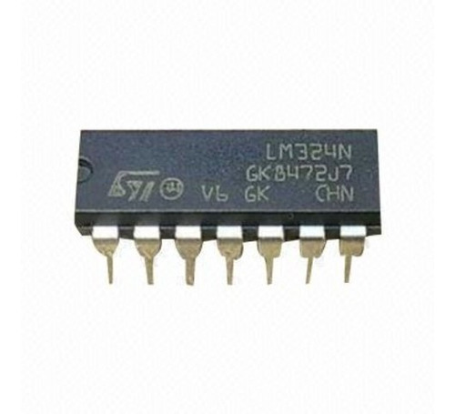 Lm324n Amplificador Operacional Cuadruple Pack X2