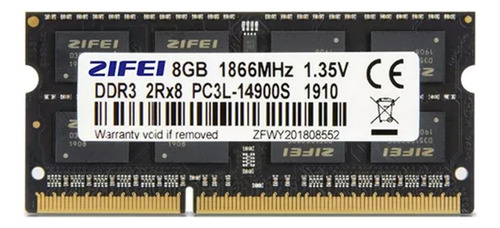 Memoria Ram Sodimm 8gb Ddr3l 1866 Mhz Laptop Mac