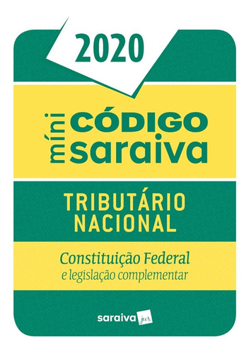 Mini Código Saraiva Tributário Nacional - 2020