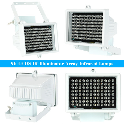 Imagen 5 de 6 de 96 Led Ir Iluminador Infrarrojo Matriz De Lmparas Visin