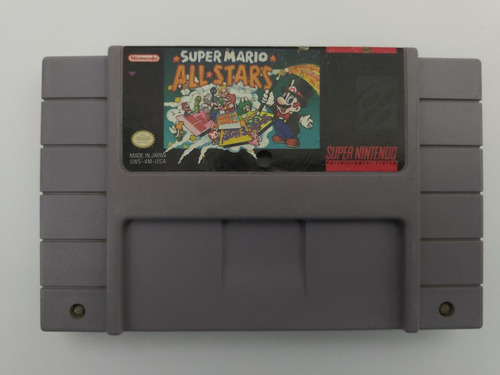 Super Mario All Star Snes Supernintendo 