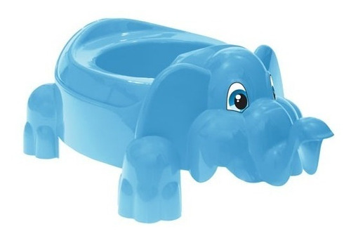 Pelela Infantil Diseño Elefante Paramount Azul Rosado