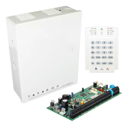 Kit Panel Alarma Gabinete Sp6000 K10v Paradox