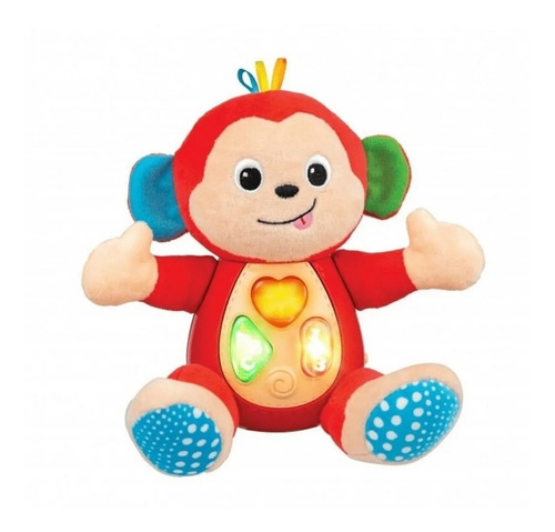 Imagen 1 de 3 de Monito Monkey Soft Canta Y Aprende Winfun 0275