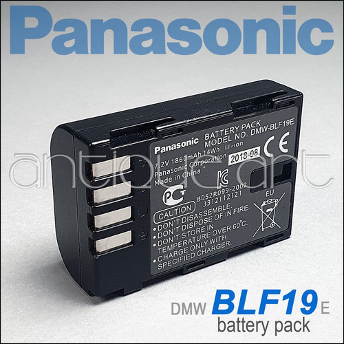 A64 Bateria Dmw-blf19e Panasonic Lumix Blf19pp Gh5 Gh4/3 G9