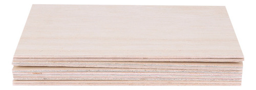 Láminas De Madera De Balsa, 150 X 100 X 2 Mm, 20 Unidades, P
