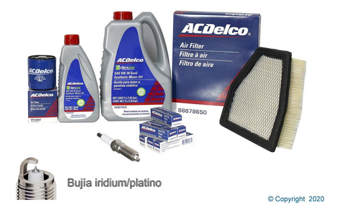 Kit Afinacion Aceite 5w30 Dexos Chevrolet Captiva 3.6 2009