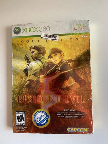 Resident Evil 5 Gold Edition | Xbox 360 | Caixa Completa