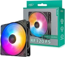 Comprar Cooler Fan Gamer Rgb Deepcool Rf120 Fs Led Rainbow Pwm 120mm