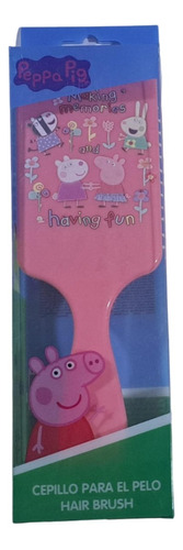 Cepillo Para Peinar Licencia Disney Fisher Price Niños Color Rosa - Peppa Pig