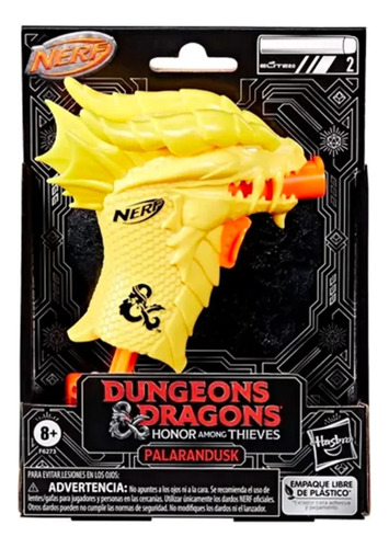 Lanza Dardos Dragón Amarillo Hasbro Nerf Dungeons Y Dragons