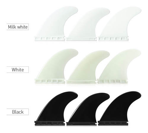 Set De Surf Surfboard Fin Tri De 4,37 Pulgadas Fins Thruster