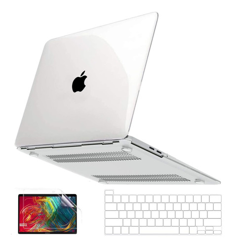 Funda Carcasa Para Macbook Pro 13 A2338 Y Mas, Transparente