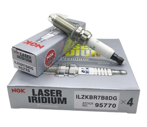 Kit 4 Bujias Ngk Laser Iridium Para Bmw F20 F21 116i 114i