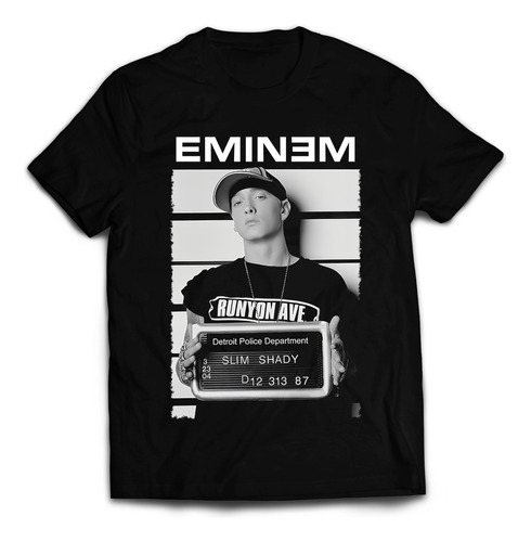 Polera Estampada Eminem -1